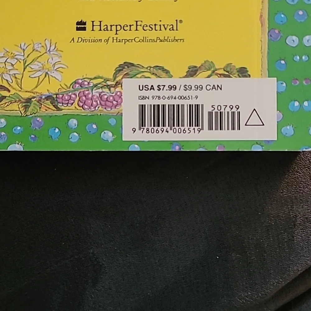 Children's Jamberry By Bruce Degen Harper Collins Publishers Board Book